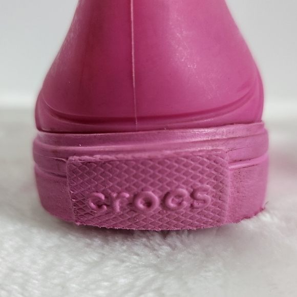 CROCS Barbie Pink Citilane Roka Slip On Shoes Children Size 10-11 - Picture 11 of 13